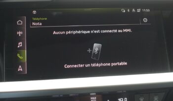 AUDI A3 SPORTBACK 40 TFSI E TRON S-TRONIC 204 CH HYBRIDE RECHARGEABLE S-LINE complet