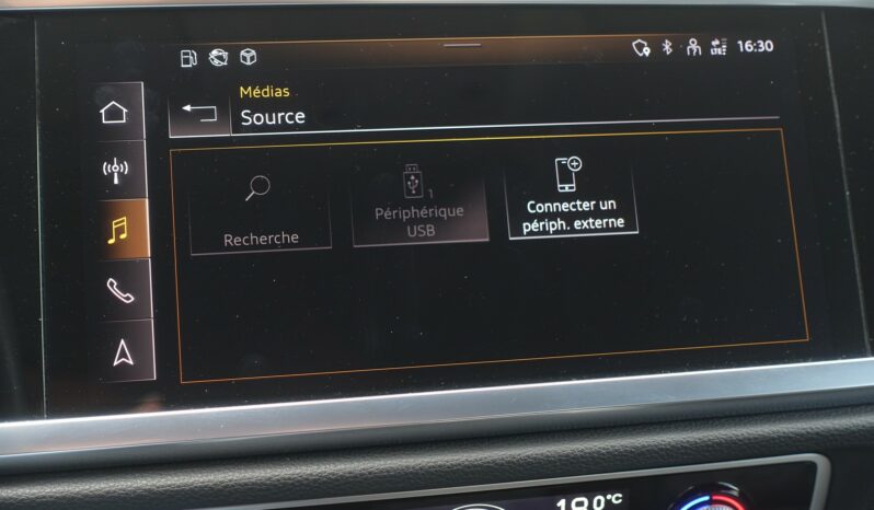 AUDI Q3 SPORTBACK 45 TFSI E S-TRONIC 245 CH HYBRIDE RECHARGEABLE complet