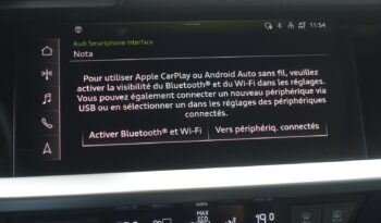 AUDI A3 SPORTBACK 40 TFSI E TRON S-TRONIC 204 CH HYBRIDE RECHARGEABLE S-LINE complet