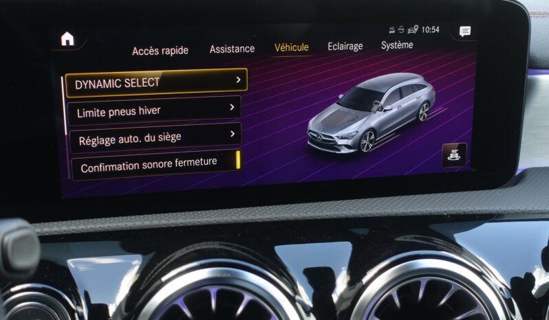 MERCEDES CLA SHOOTING BRAKE 250E 8G-DCT 218 CH HYBRIDE RECHARGEABLE EQ POWER AMG-LINE complet