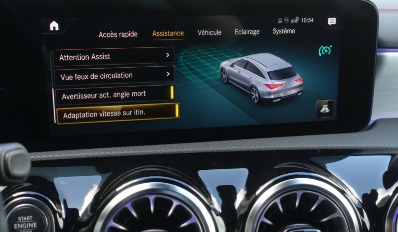 MERCEDES CLA SHOOTING BRAKE 250E 8G-DCT 218 CH HYBRIDE RECHARGEABLE EQ POWER AMG-LINE complet
