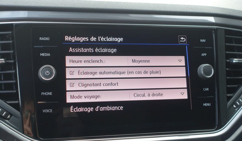 VOLKSWAGEN T-ROC R-LINE 1.5 TSI 150CH DSG 7 complet