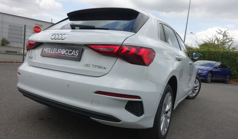 AUDI A3 SPORTBACK 40 TFSI E TRON S-TRONIC 204 CH HYBRIDE RECHARGEABLE complet