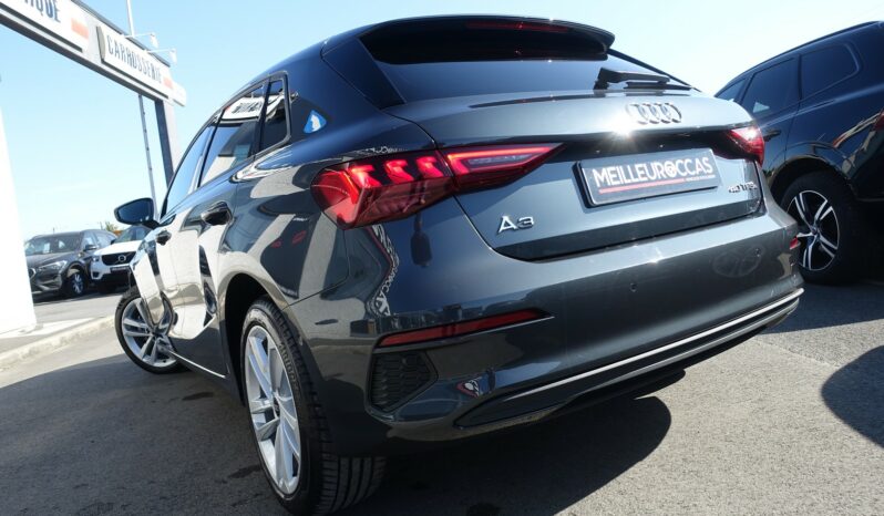 AUDI A3 SPORTBACK 40 TFSI E TRON S-TRONIC 204 CH HYBRIDE RECHARGEABLE complet