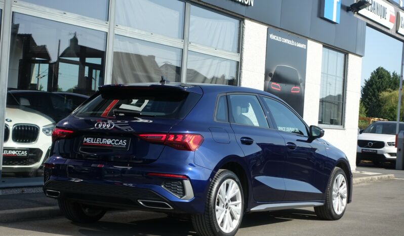 AUDI A3 SPORTBACK 40 TFSI E TRON S-TRONIC 204 CH HYBRIDE RECHARGEABLE S-LINE complet
