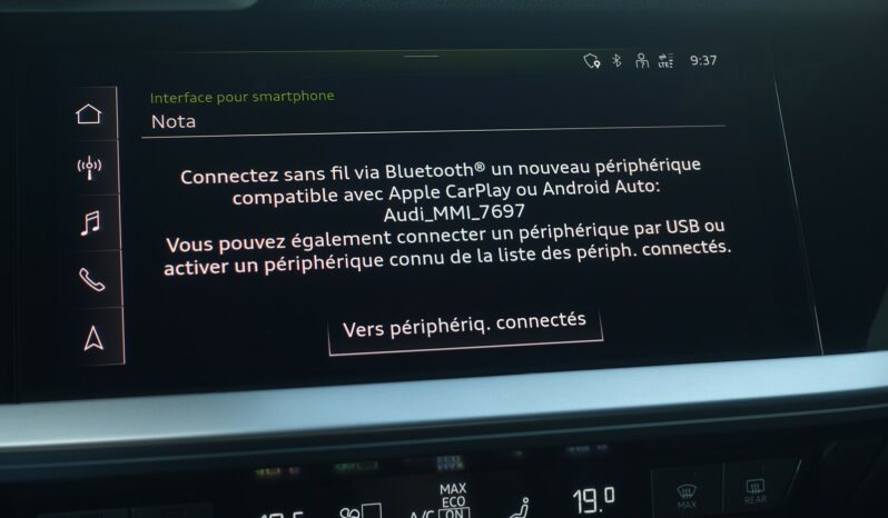 AUDI A3 BERLINE 35 TDI S-TRONIC 150 CH S-LINE complet