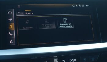 AUDI A3 SPORTBACK 40 TFSI E TRON S-TRONIC 204 CH HYBRIDE RECHARGEABLE S-LINE complet