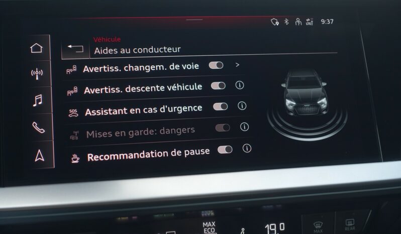 AUDI A3 BERLINE 35 TDI S-TRONIC 150 CH S-LINE complet