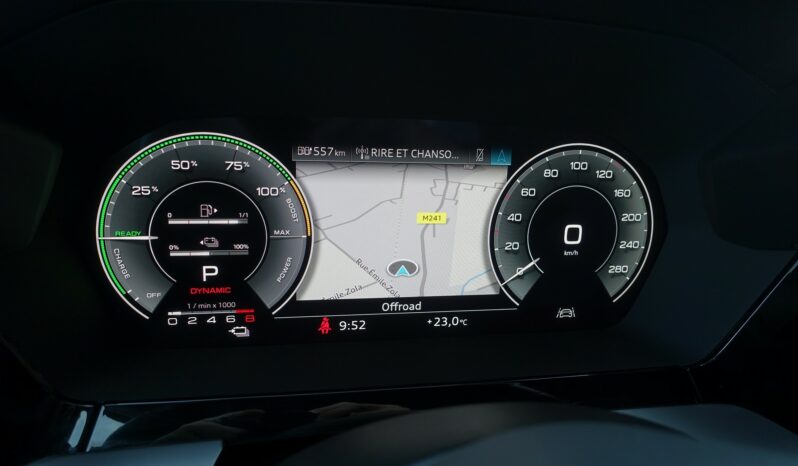 AUDI A3 SPORTBACK 40 TFSI E TRON S-TRONIC 204 CH HYBRIDE RECHARGEABLE S-LINE complet
