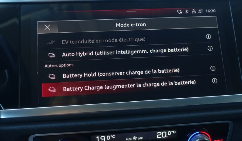 AUDI Q3 SPORTBACK 45 TFSI E S-TRONIC HYBRIDE 245 CH complet