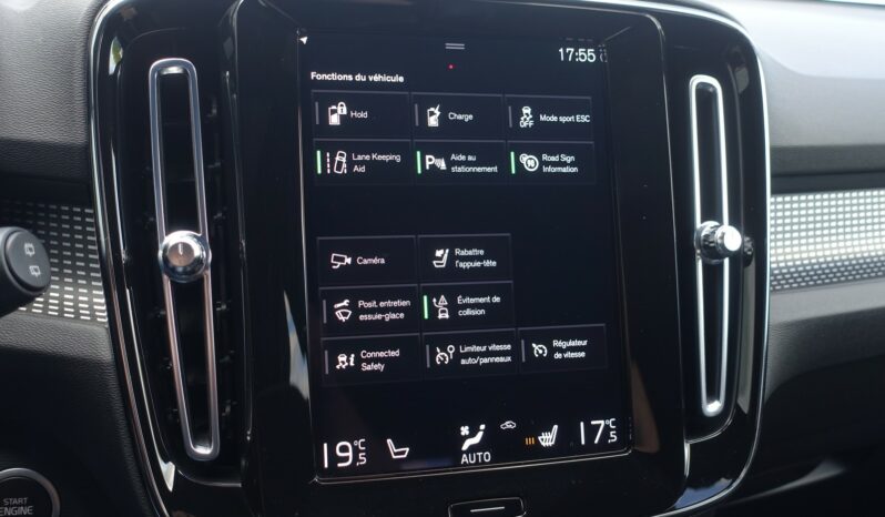 VOLVO XC 40 T4 HYBRIDE RECHARGEABLE GEARTRONIC 211 CH R-DESIGN complet