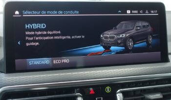 BMW X3 X-DRIVE 30EA HYBRIDE RECHARGEABLE 292 CH BVA PACK M complet