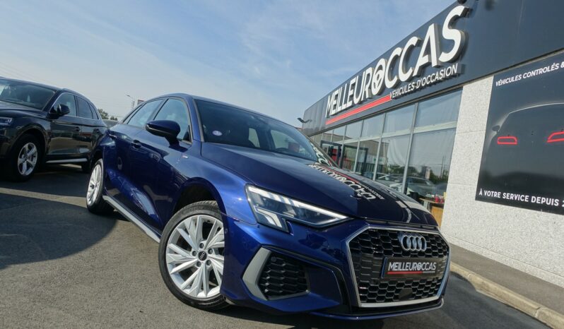 AUDI A3 SPORTBACK 40 TFSI E TRON S-TRONIC 204 CH HYBRIDE RECHARGEABLE S-LINE complet