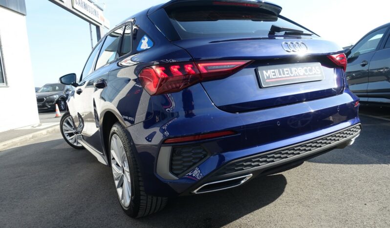 AUDI A3 SPORTBACK 40 TFSI E TRON S-TRONIC 204 CH HYBRIDE RECHARGEABLE S-LINE complet