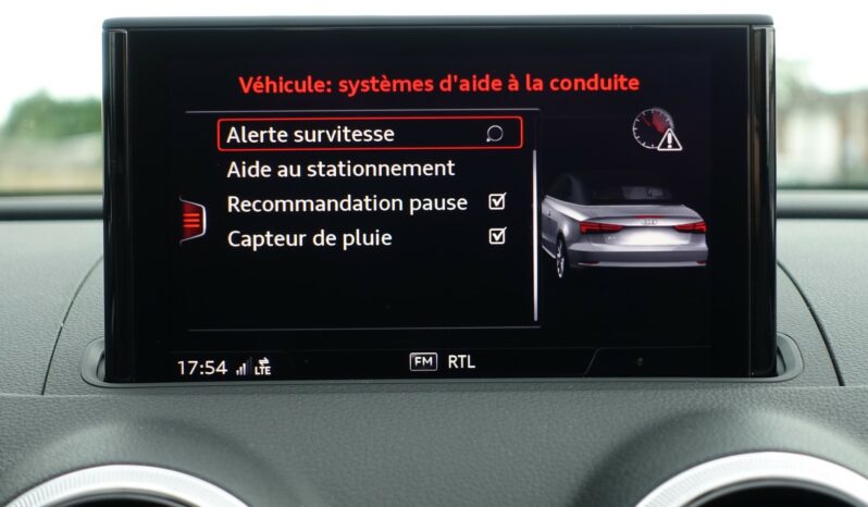AUDI A3 CABRIOLET 1.6 TDI  S-LINE INTEGRALE complet