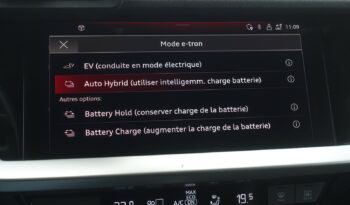 AUDI A3 SPORTBACK 45 COMPETITION TFSI E TRON S-TRONIC 245 CH HYBRIDE RECHARGEABLE S-LINE complet