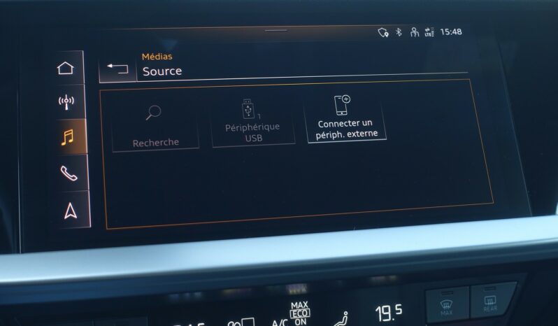AUDI A3 SPORTBACK 40 TFSI E TRON S-TRONIC 204 CH HYBRIDE RECHARGEABLE complet