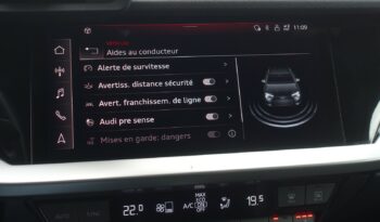 AUDI A3 SPORTBACK 45 COMPETITION TFSI E TRON S-TRONIC 245 CH HYBRIDE RECHARGEABLE S-LINE complet
