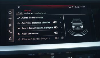 AUDI A3 SPORTBACK 30 TFSI S-TRONIC complet