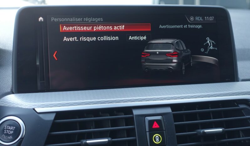 BMW X3 2.0L 20DA X-DRIVE 190 CH BVA PACK M complet