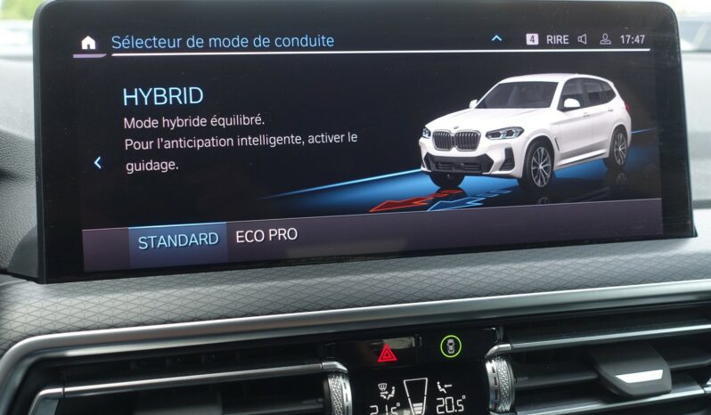 BMW X3 X-DRIVE 30EA HYBRIDE RECHARGEABLE 292 CH BVA complet