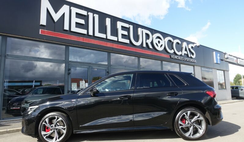 AUDI A3 SPORTBACK 45 COMPETITION TFSI E TRON S-TRONIC 245 CH HYBRIDE RECHARGEABLE S-LINE complet