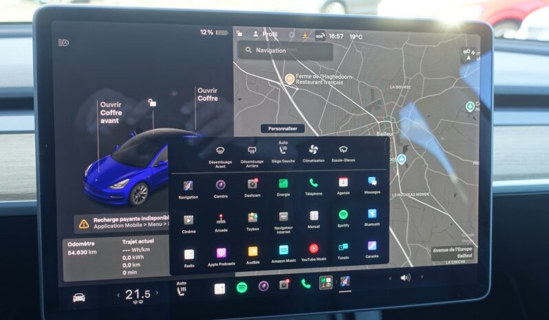 TESLA MODEL 3 STANDARD PLUS RWD 208 KW complet