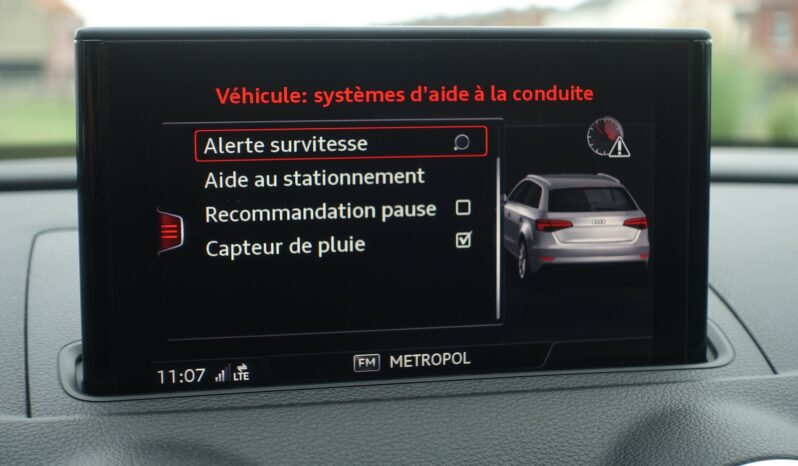 AUDI A3 SPORTBACK 35 TFSI S-TRONIC 150 CH  S-LINE complet