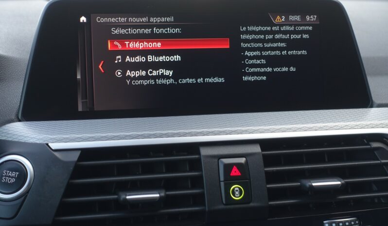 BMW X3 X-DRIVE 30EA PERFORMANCE HYBRIDE RECHARGEABLE 292 CH BVA PACK M complet