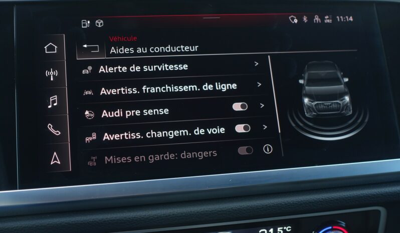 AUDI Q3 SPORTBACK 45 TFSI E S-TRONIC 245 CH HYBRIDE RECHARGEABLE S-LINE complet