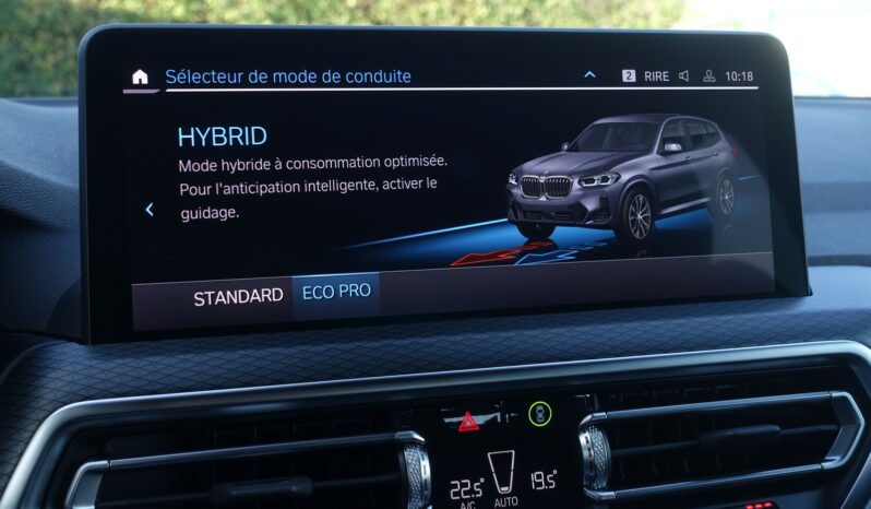 BMW X3 X-DRIVE 30EA HYBRIDE RECHARGEABLE 292 CH BVA PACK M complet