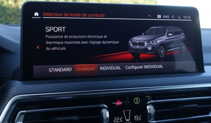BMW X3 X-DRIVE 30EA HYBRIDE RECHARGEABLE 292 CH BVA PACK M complet