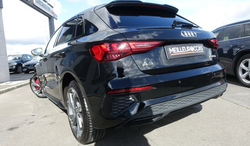 AUDI A3 SPORTBACK 45 COMPETITION TFSI E TRON S-TRONIC 245 CH HYBRIDE RECHARGEABLE S-LINE complet